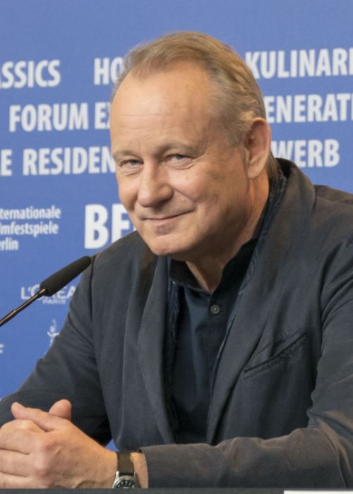 Stellan Skarsgård at the press conference of Return to Montauk at the 2017 Berlin International Film Festival