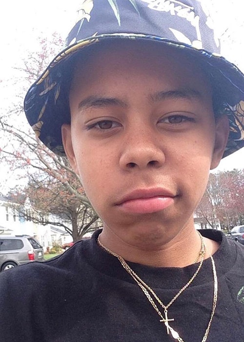 YBN Cordae in an Instagram Selfie in November 2018