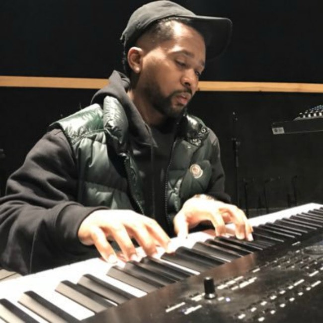 Zaytoven as seen working in his studio in February 2019