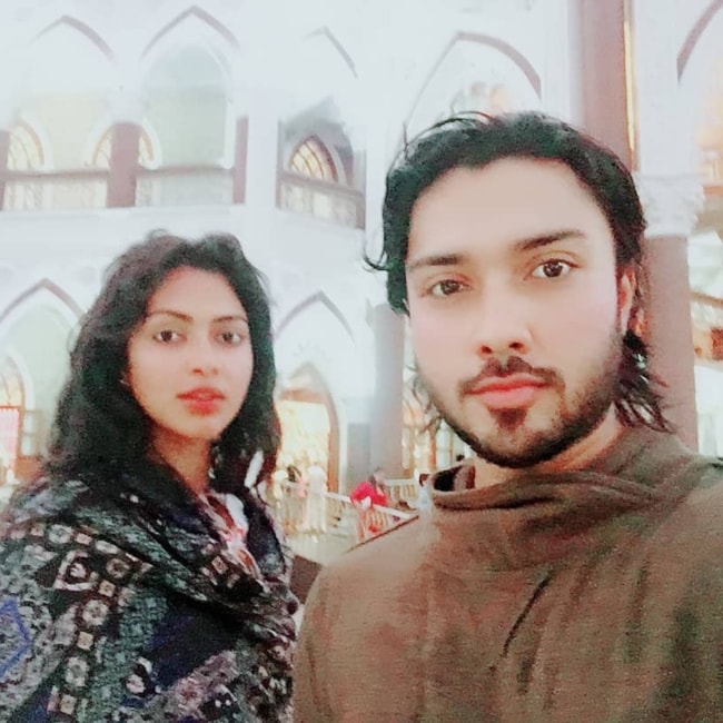 Amala Paul as seen in a selfie with her brother Abijith Paul in March 2018