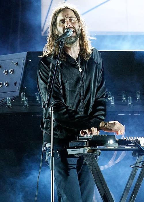 Andrew Wyatt performing at Coachella in April 2012