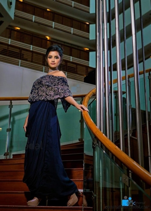 Anupama Parameswaran as seen in a picture taken in July 2017