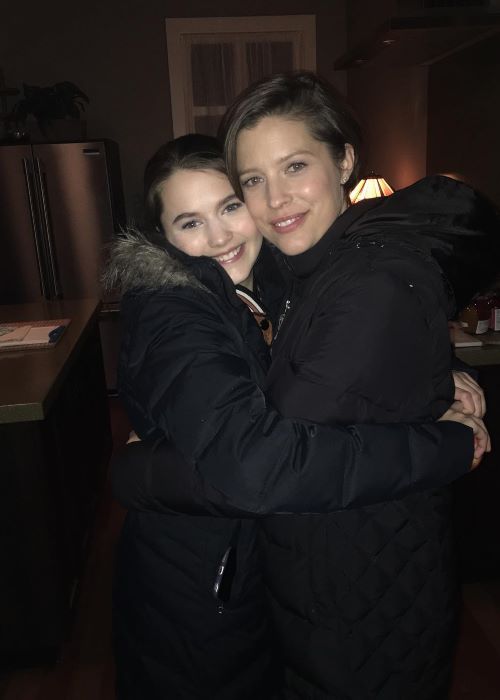 Audrey Marie Anderson with Chloe East as seen on her Instagram Profile in December 2016