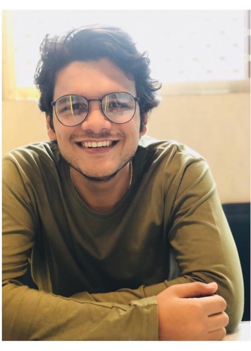 Bhavya Gandhi as seen in a picture taken in August 2018