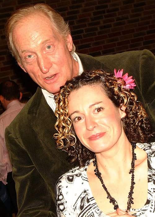 Charles Dance and Kate Rusby as seen in February 2006