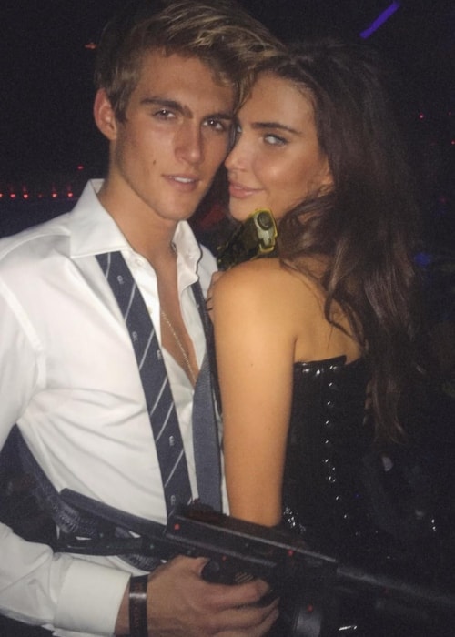 Charlotte D'Alessio as seen in a picture with Presley Gerber in October 2018