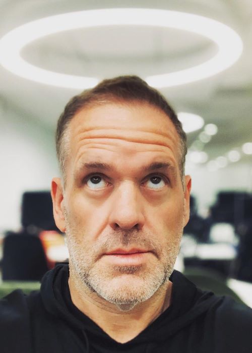 Chris Moyles as seen on his Instagram Profile in October 2018