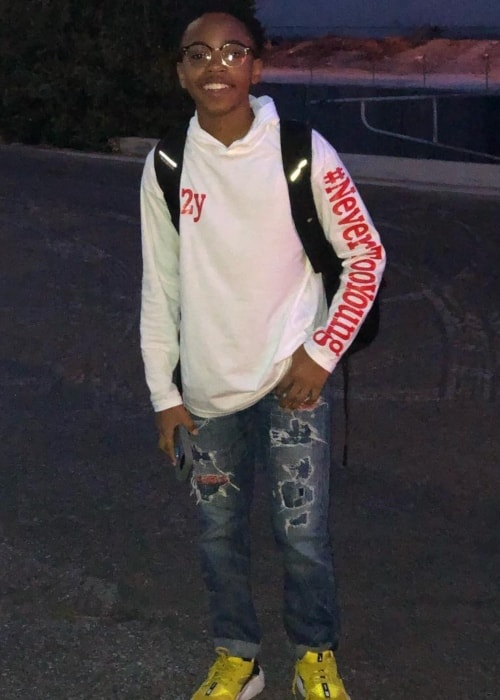 Dallas Dupree Young as seen in a picture taken in March 2019