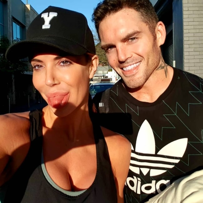 Daniel Conn as seen in a Saturday morning selfie with Ellice Whichello in August 2018