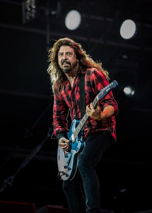 Dave Grohl performing at the German Music Festival Rock am Ring in 2018