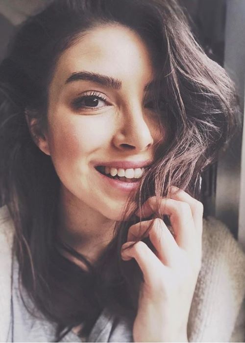 Deniz Baysal in an Instagram selfie in March 2019