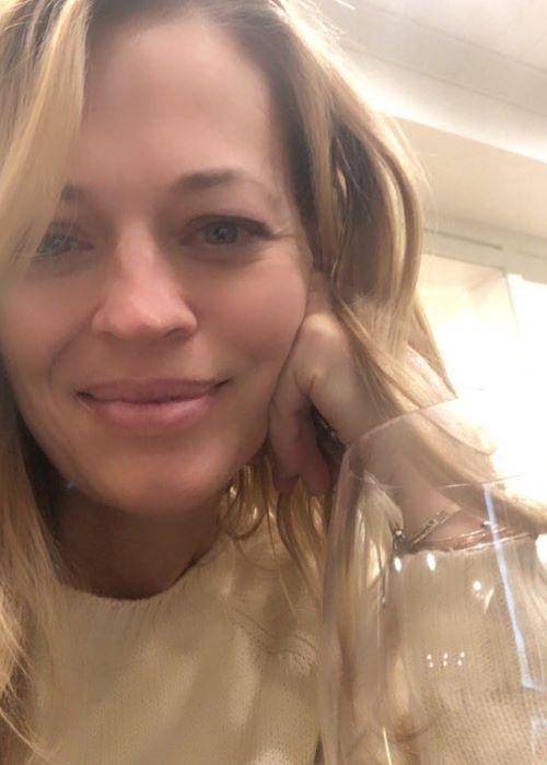 Jeri Ryan in an Instagram Selfie in February 2019