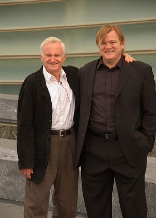 John Boorman and Brendan Gleeson as seen in September 2005