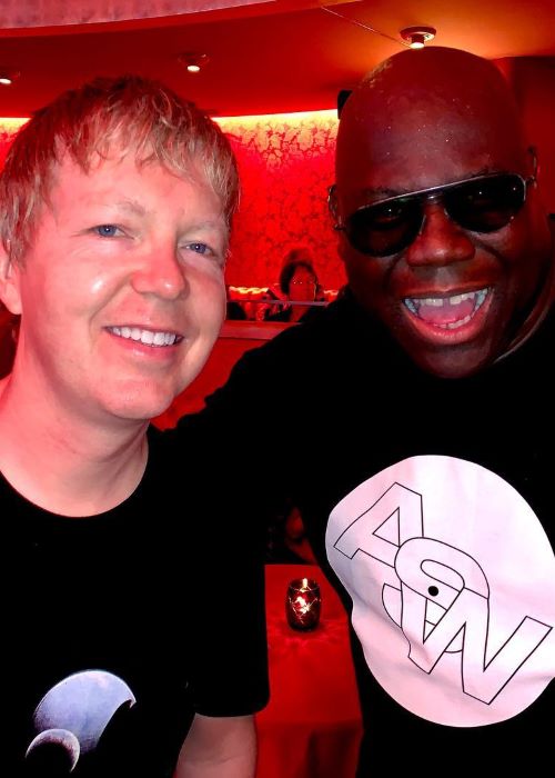 John Digweed with Carl Cox in March 2019