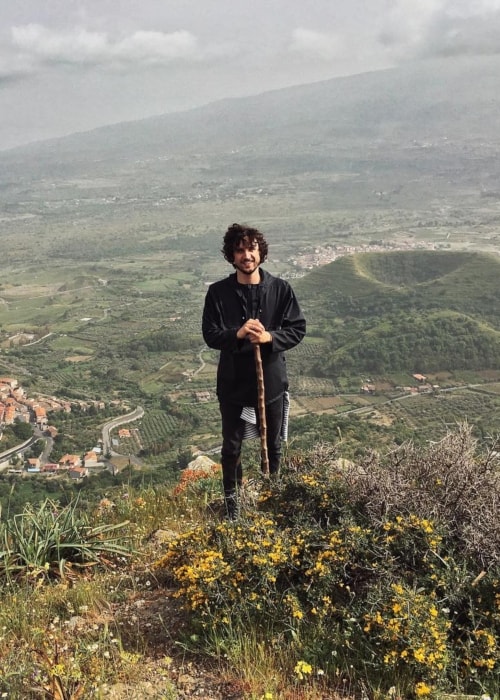 Julien Barbagallo as seen in a picture taken in Malvagna, Sicily, Italy in April 2017