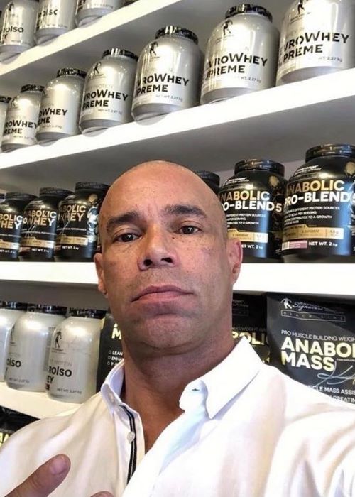 Kevin Levrone in an Instagram Selfie in January 2019