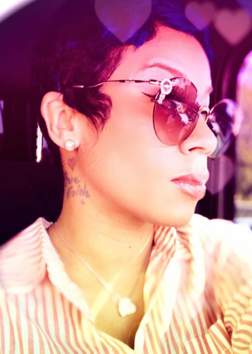 Keyshia Cole as seen on her Instagram Profile in April 2019