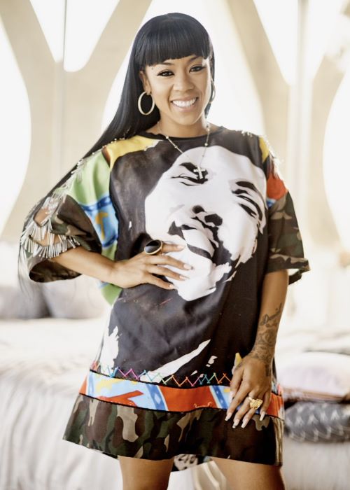 Keyshia Cole as seen on her Twitter Profile in July 2017