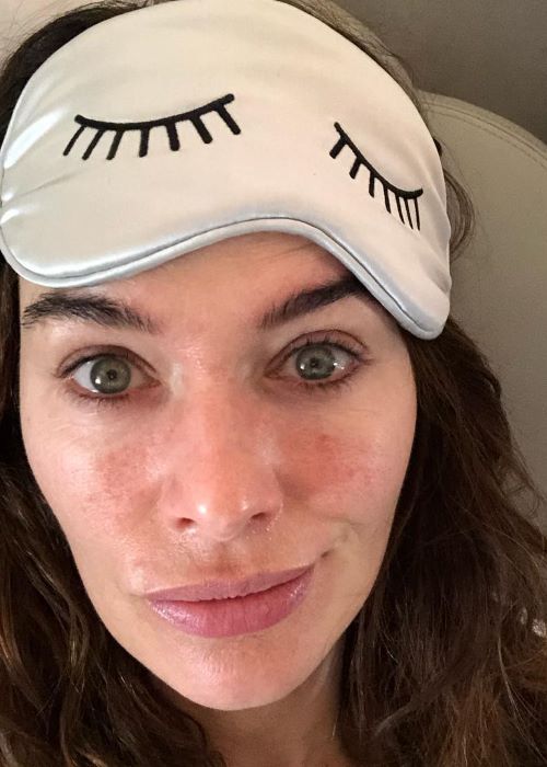 Lena Heady in an Instagram Selfie in January 2019