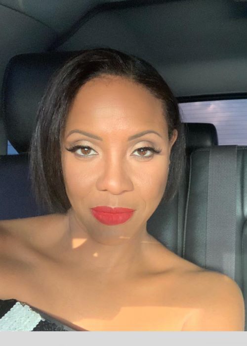 MC Lyte in an Instagram Selfie in March 2019