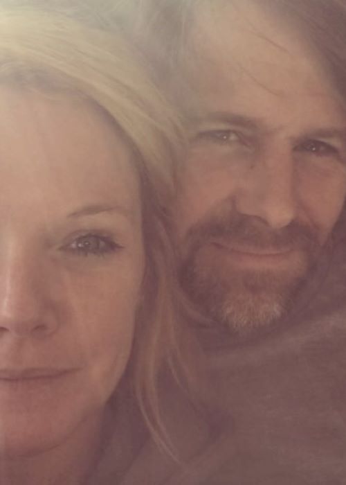 Maura West with her Husband Scott DeFreitas as seen on her Instagram Profile in January 2018