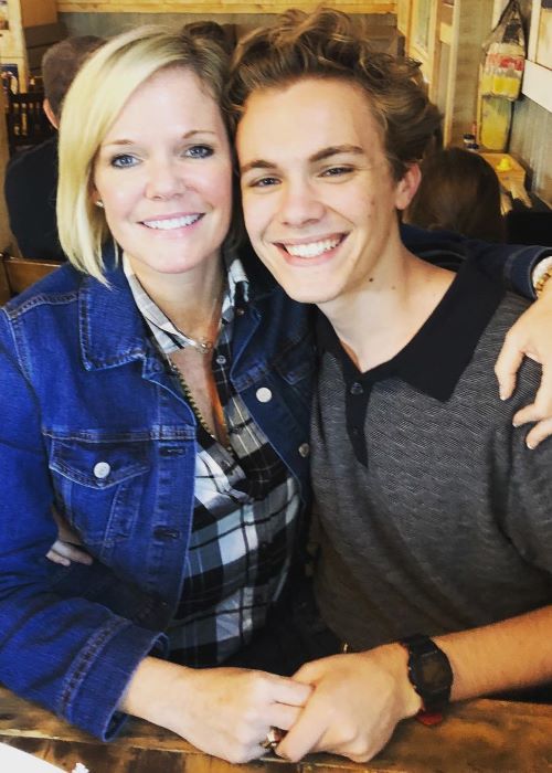 Maura West with her Son Joe as seen on her Instagram Profile in September 2018