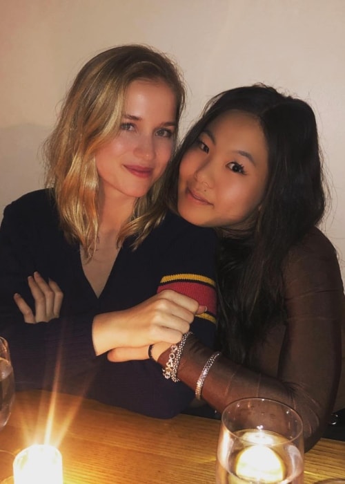 Nicole Kang as seen in a picture with Elizabeth Lail in January 2019