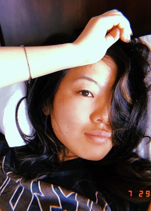Nicole Kang as seen in a selfie taken in Los Angeles, California in July 2018
