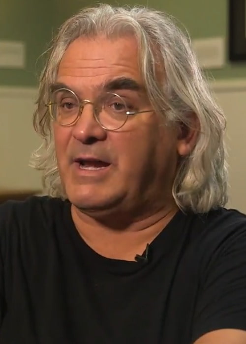 Paul Greengrass during an interview as seen in September 2017