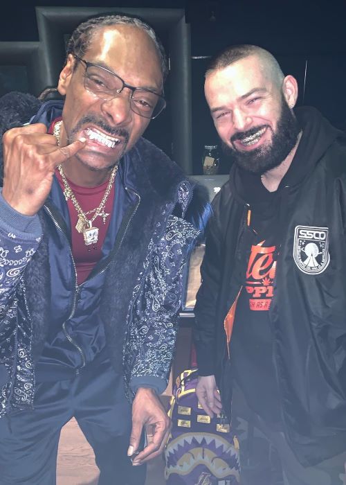 Paul Wall with Snoop Dogg as seen on his Instagram Profile in February 2019