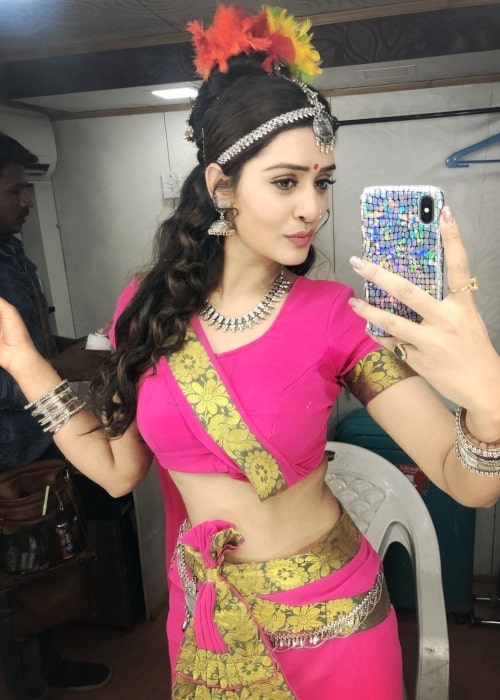 Payal Rajput as seen in a selfie taken in January 2019