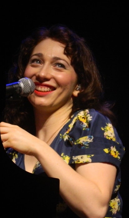 Regina Spektor as seen while performing at Citibank Hall, Rio de Janeiro, Brazil in April 2013