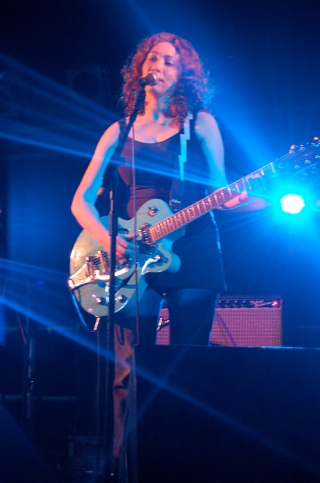 Regina Spektor as seen while performing in a concert in July 2006