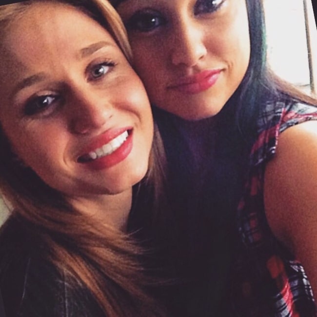 Rita Volk as seen in a selfie with Yvette Monreal