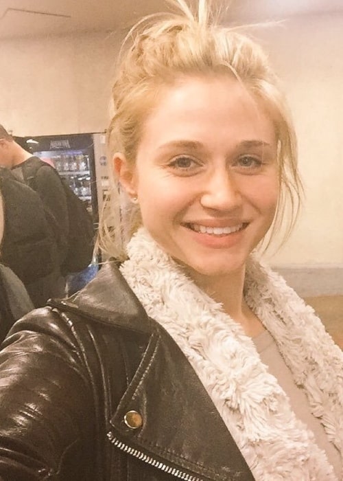 Rita Volk as seen while taking a selfie