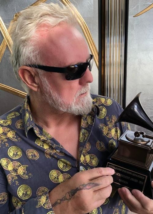 Roger Taylor as seen on his Instagram in September 2018