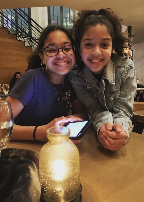Ruth Righi (Right) as seen while hanging out with Symera Jackson in March 2019
