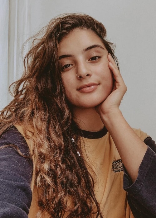Sofia Conte as seen while taking a selfie in March 2019