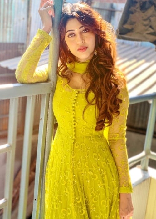 Sonarika Bhadoria as seen in a picture taken in April 2019