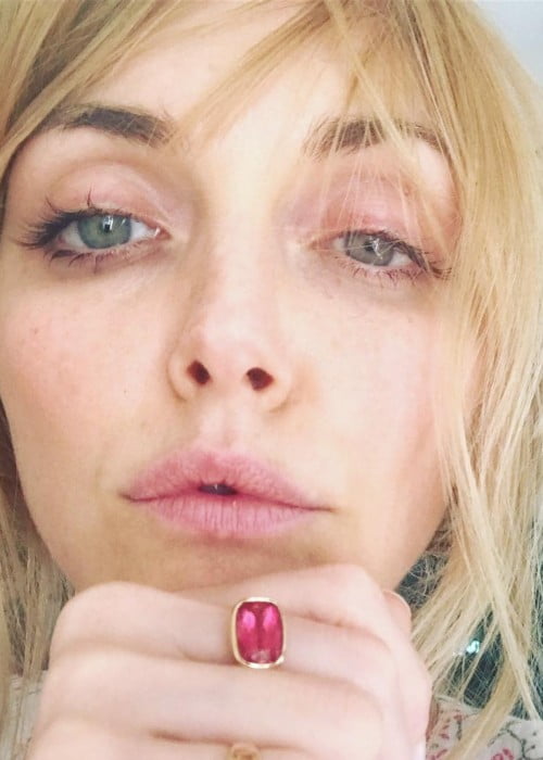 Sophie Dahl in an Instagram selfie as seen in July 2018