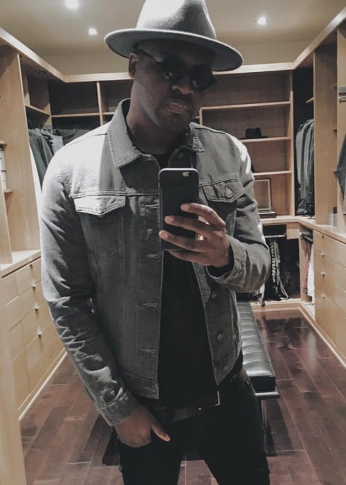 Taio Cruz in an Instagram selfie as seen in April 2018