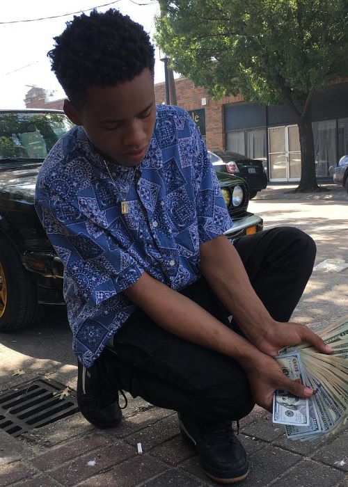 Tay-K as seen on his Instagram Profile in June 2017