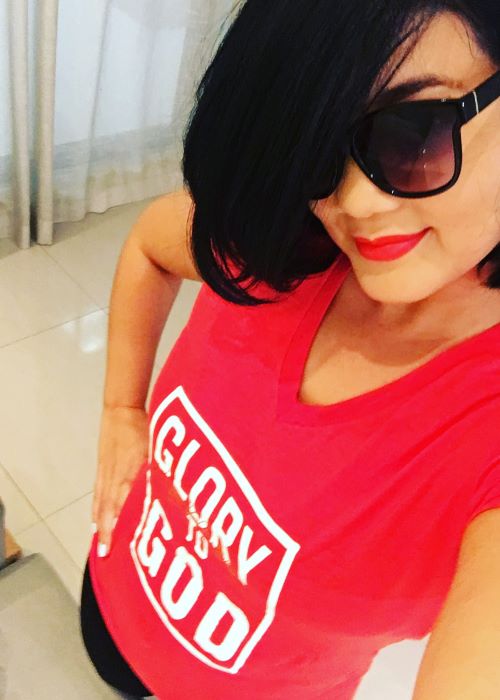 Tessanne Chin in another Instagram Selfie in September 2018