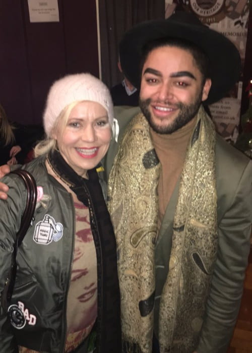 Tina Malone and Mark Byron as seen in January 2017