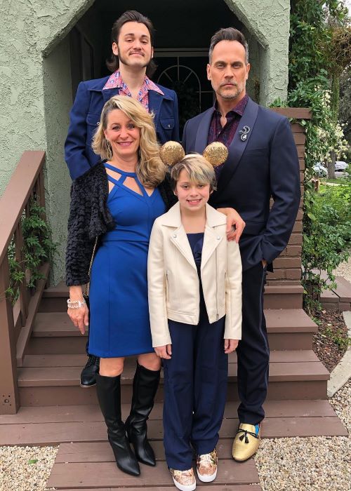 Todd Stashwick with his Family as seen on his Instagram Profile in February 2019