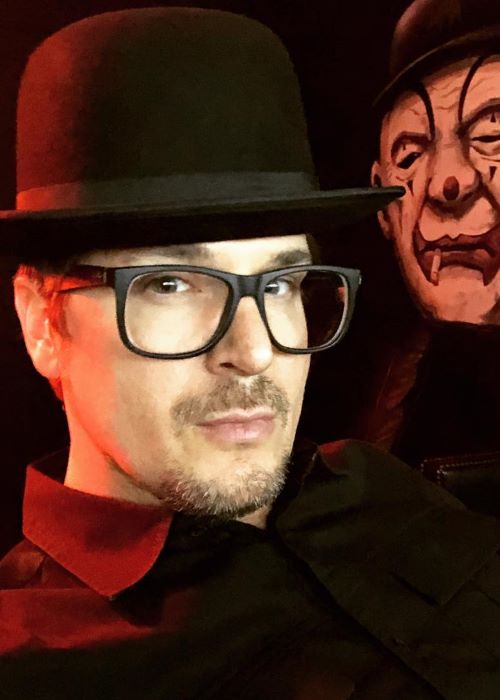 Zak Bagans in an Instagram Selfie in August 2018