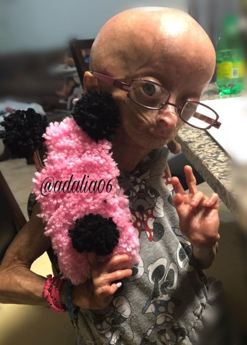 Adalia Rose as seen in a picture taken in February 2018