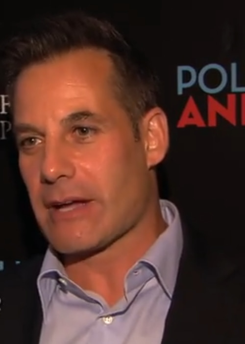 Adrian Pasdar during an interview as seen in August 2012