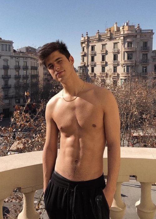 Alejandro Lillo as seen while posing shirtless in Majestic Hotel & Spa Barcelona GL in April 2019