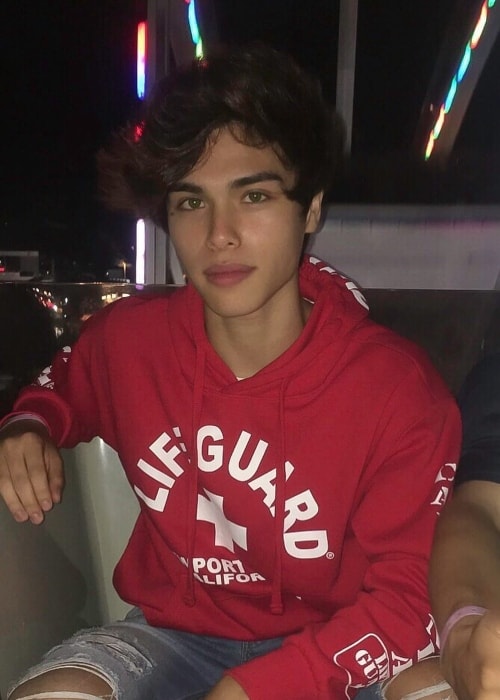 Alex Stokes as seen while posing for a picture in February 2018